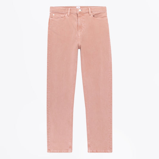 - Straight Fit Jeans - Powder Pink