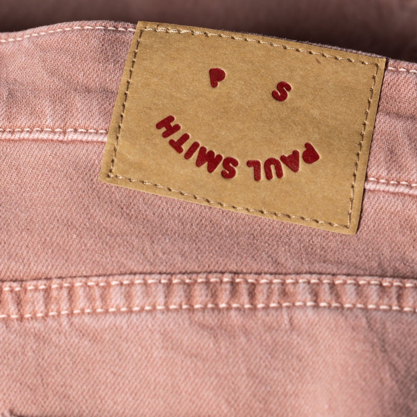 - Straight Fit Jeans - Powder Pink