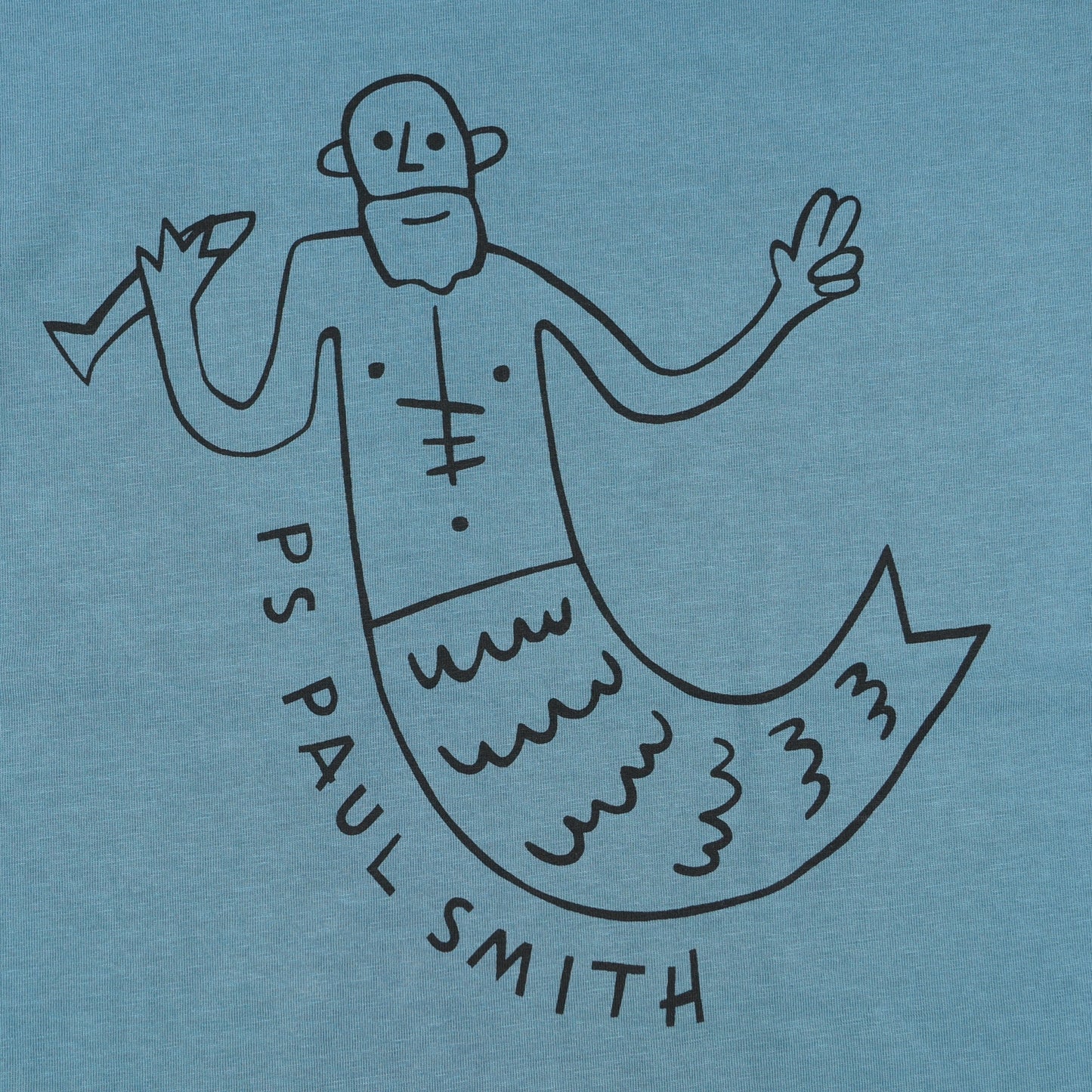 Merman T-Shirt - Light Blue