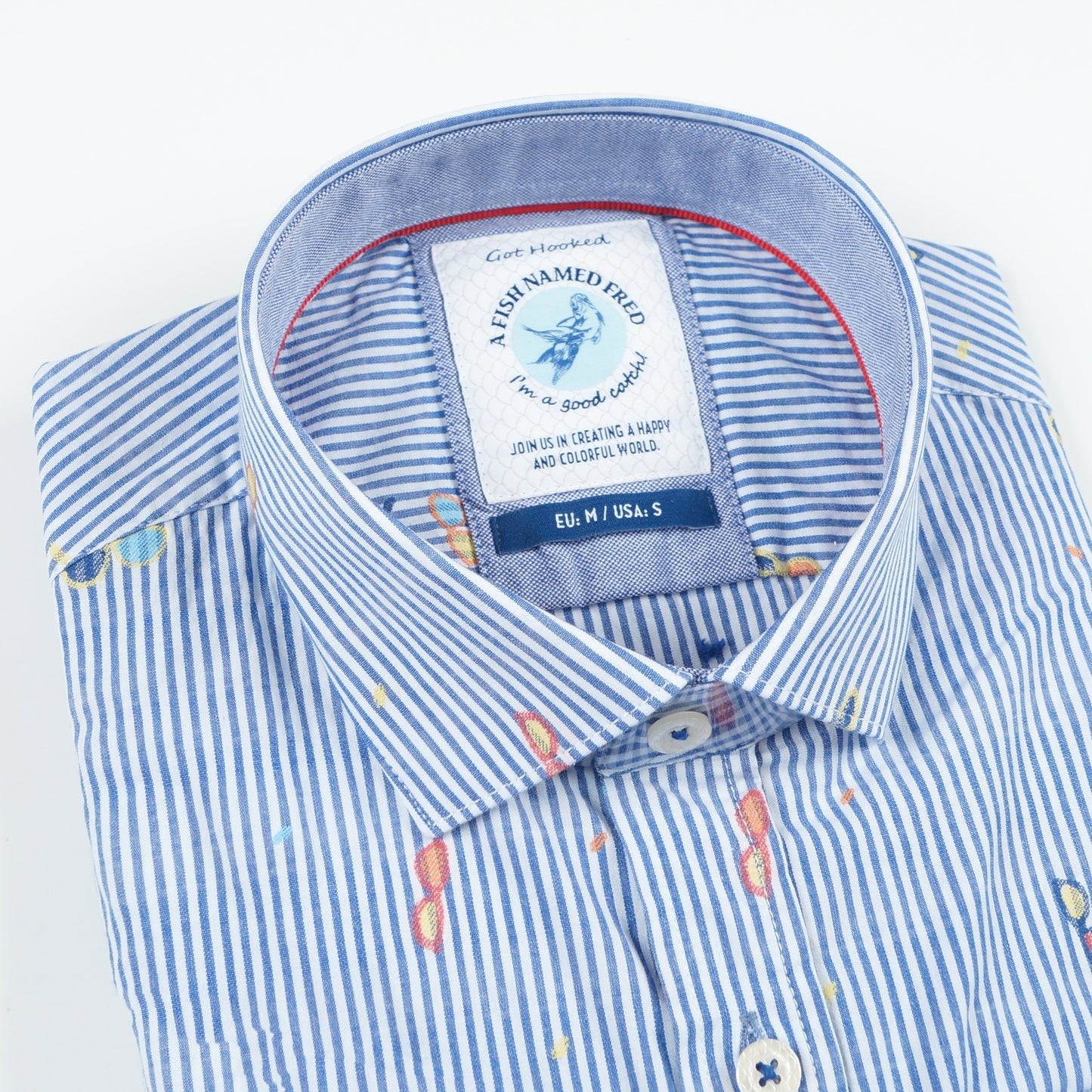 Jacquard Stripe Shirt - Blue