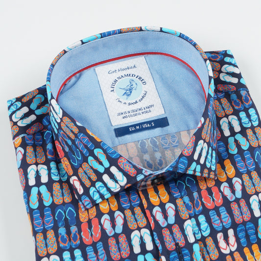 Flip Flops Shirt - Navy
