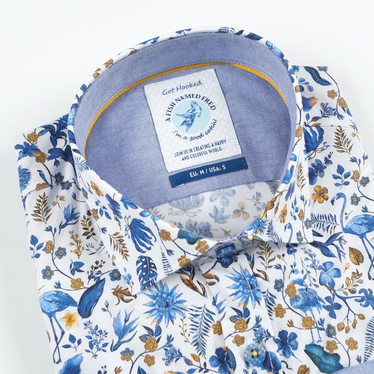 Flamingo Shirt - Yellow