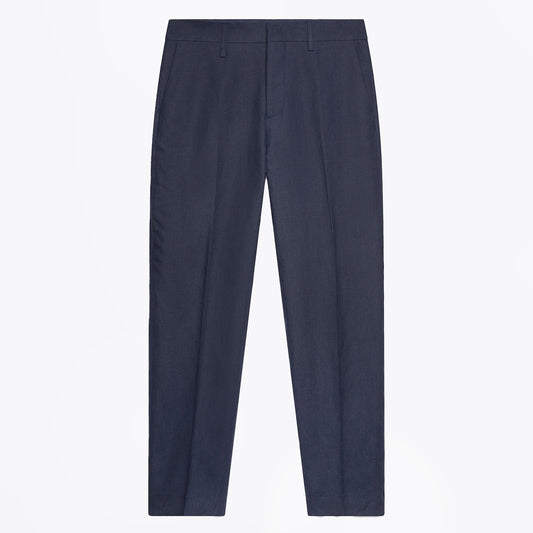 - Alp Smart Linen Trouser - Navy