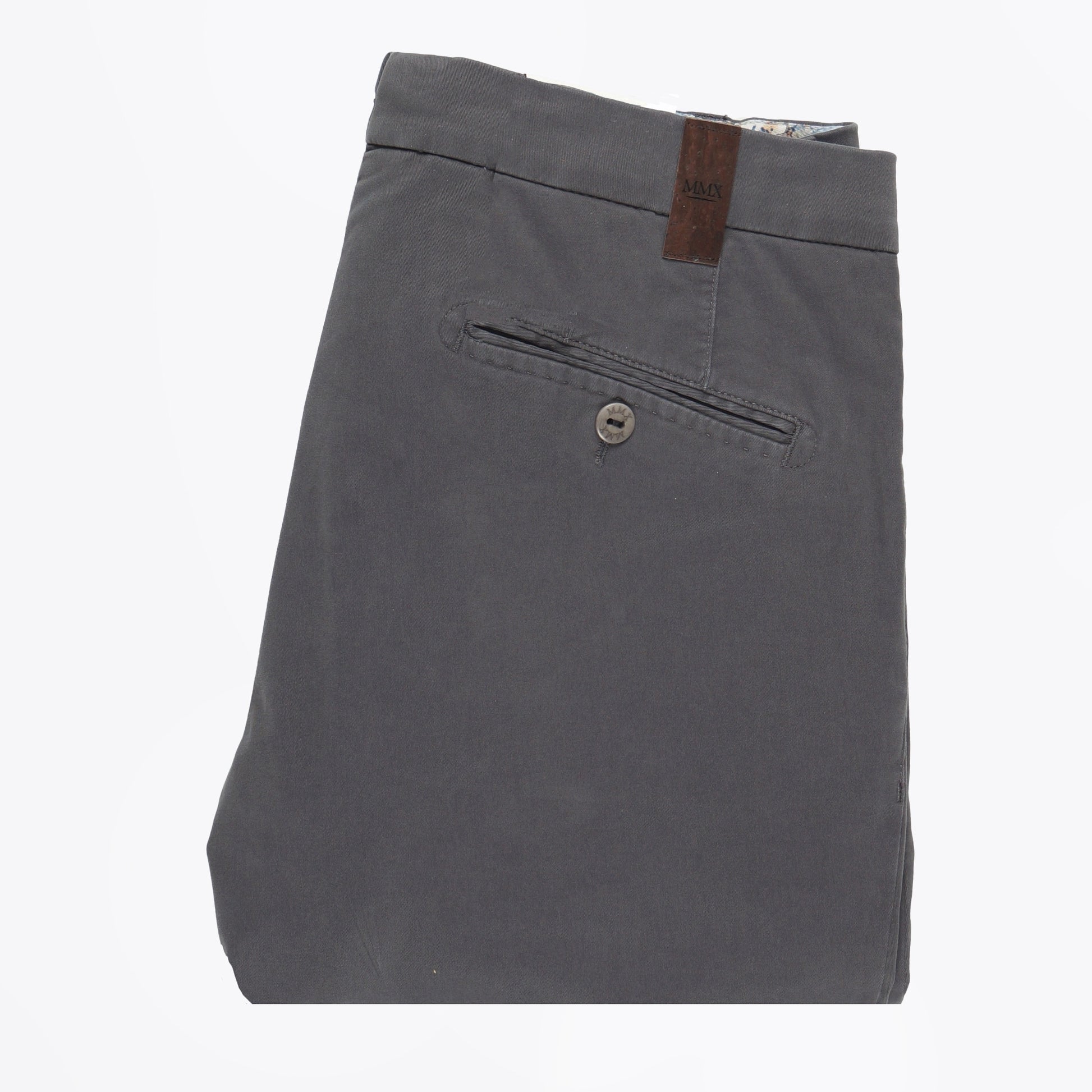 MMX Lupus Slim Stretch Chino - Grey