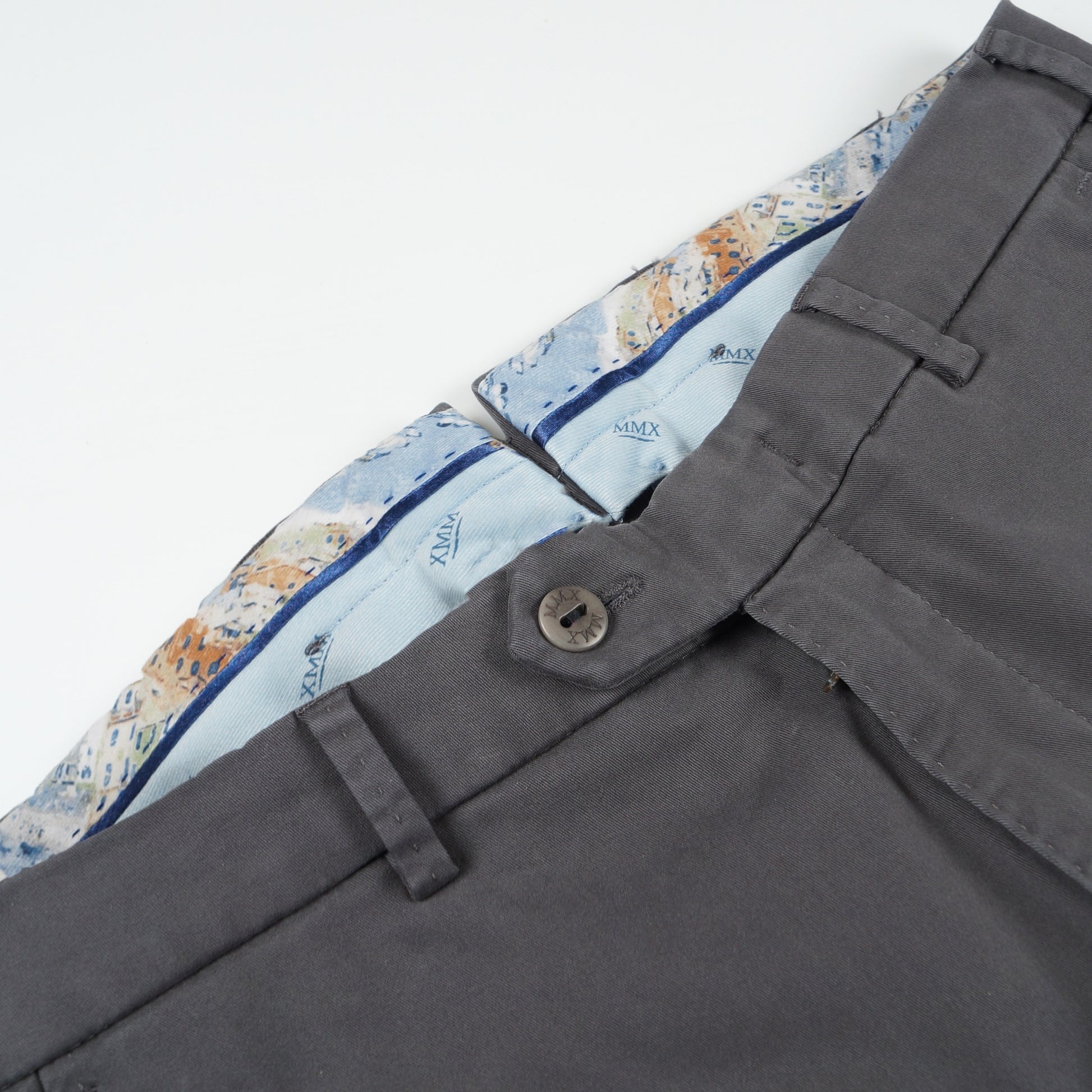 MMX Lupus Slim Stretch Chino - Grey