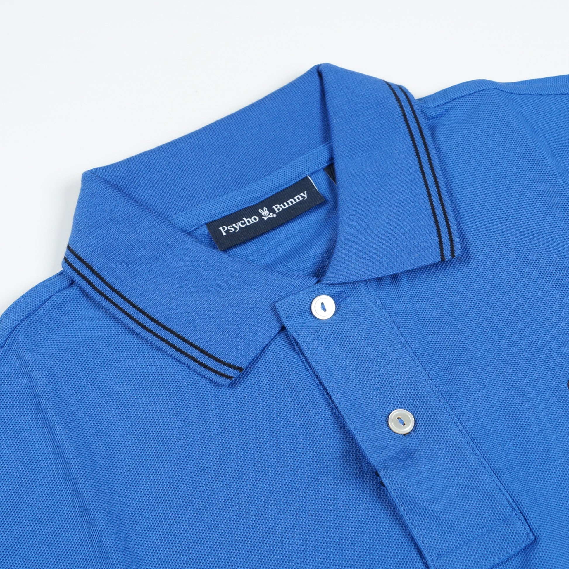 Psycho Logan Speed Pique Polo - Dazzling Blue
