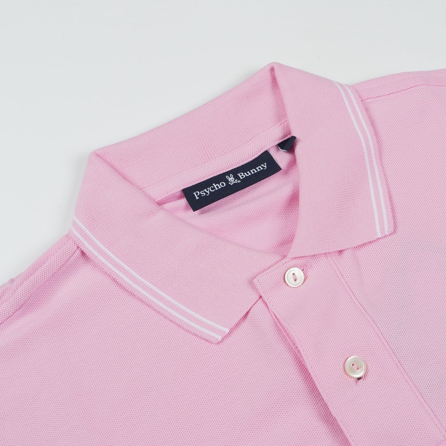 Logan Speed Pique Polo - Pure Pink