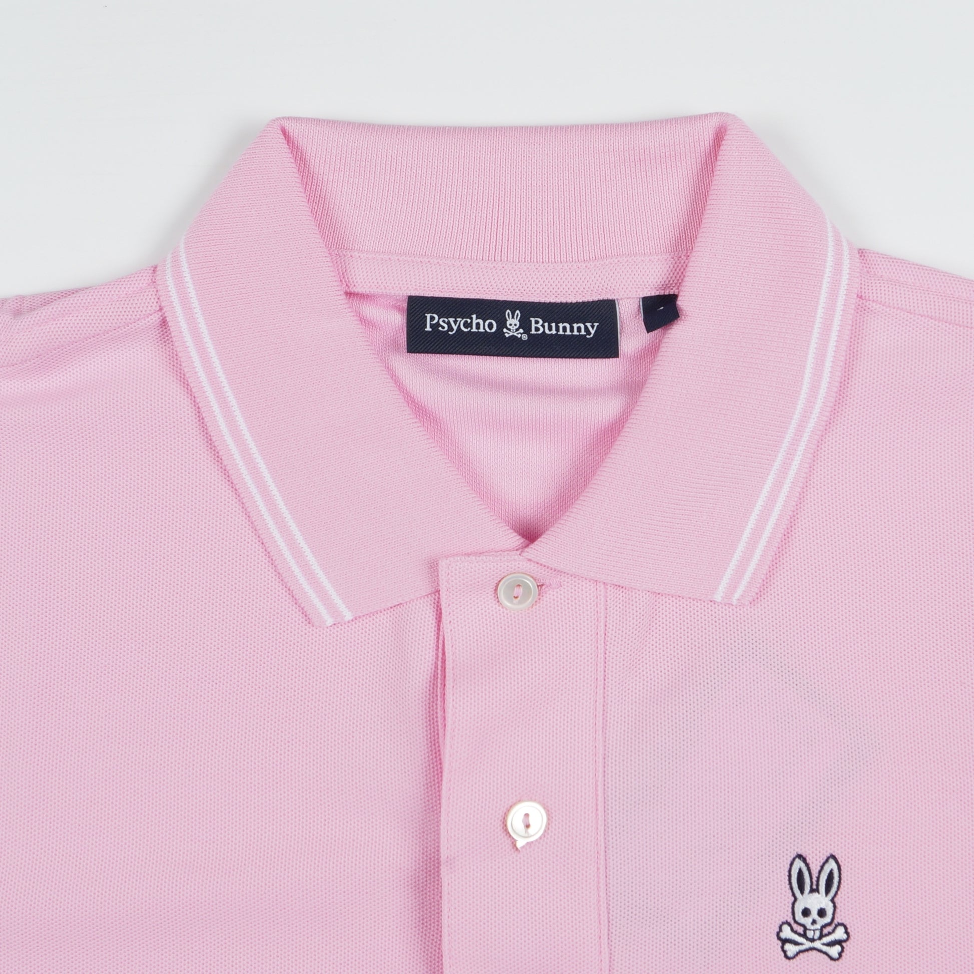 Psycho Logan Speed Pique Polo - Pure Pink