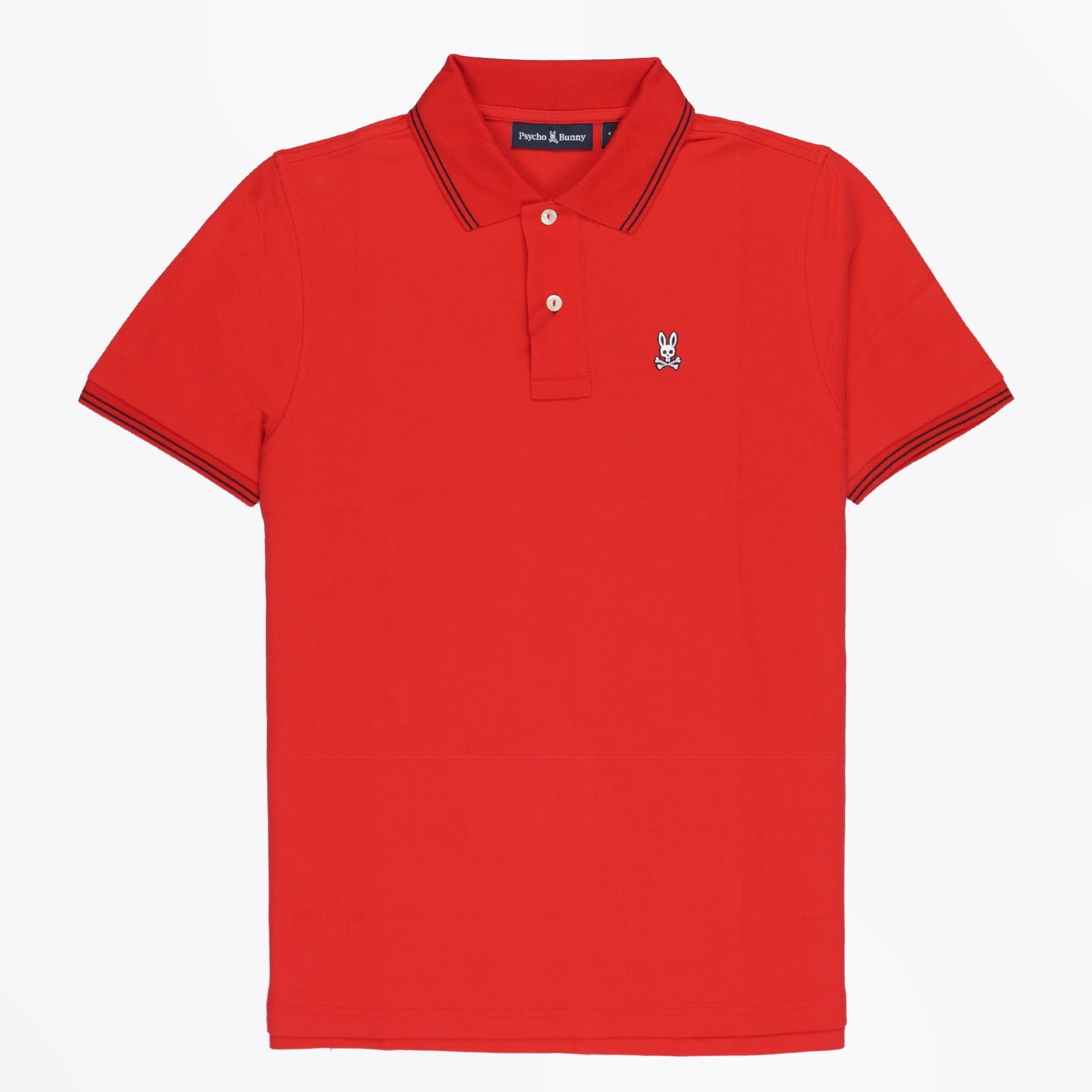 Psycho - Logan Speed Pique Polo - Red