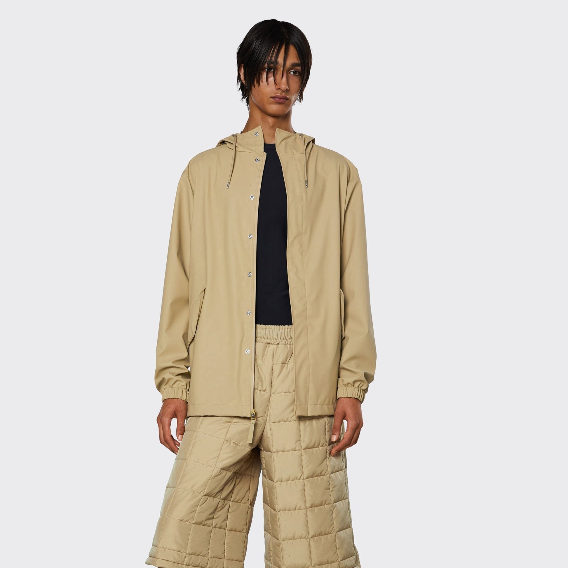 Rains Fishtail Jacket - Sand