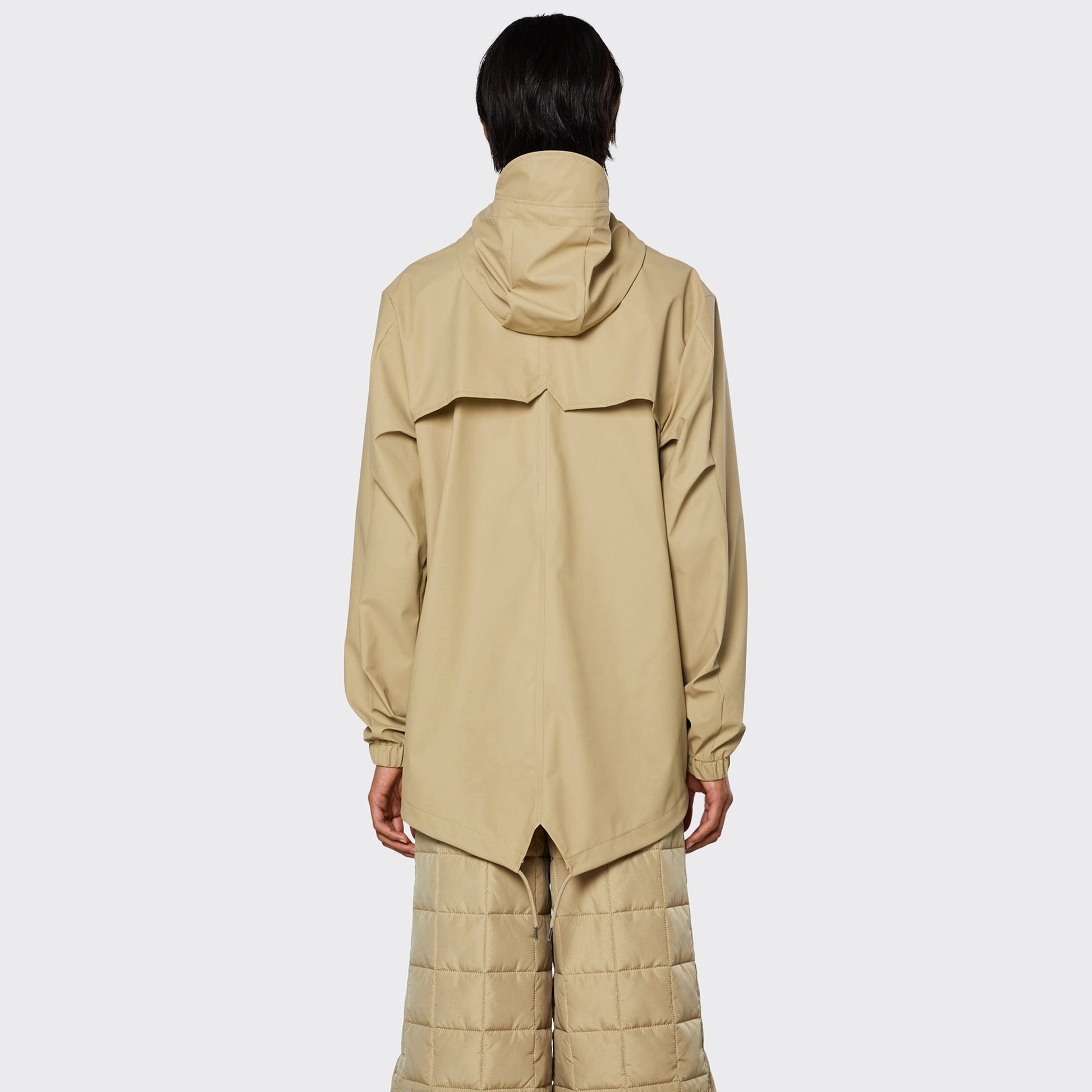 Rains Fishtail Jacket - Sand