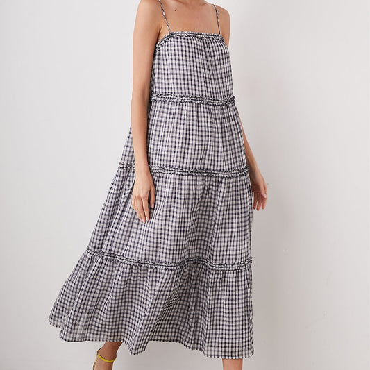 - Zuri Dress - Sailor Check