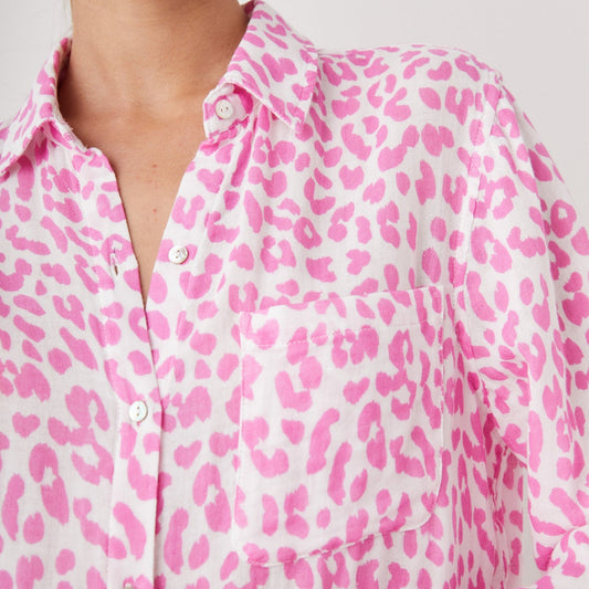 - Ellis Shirt - Fuchsia Jaguar