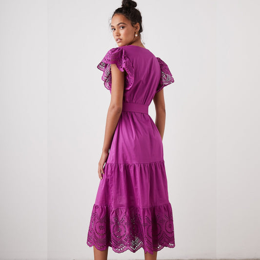 Gia Dress - Berry