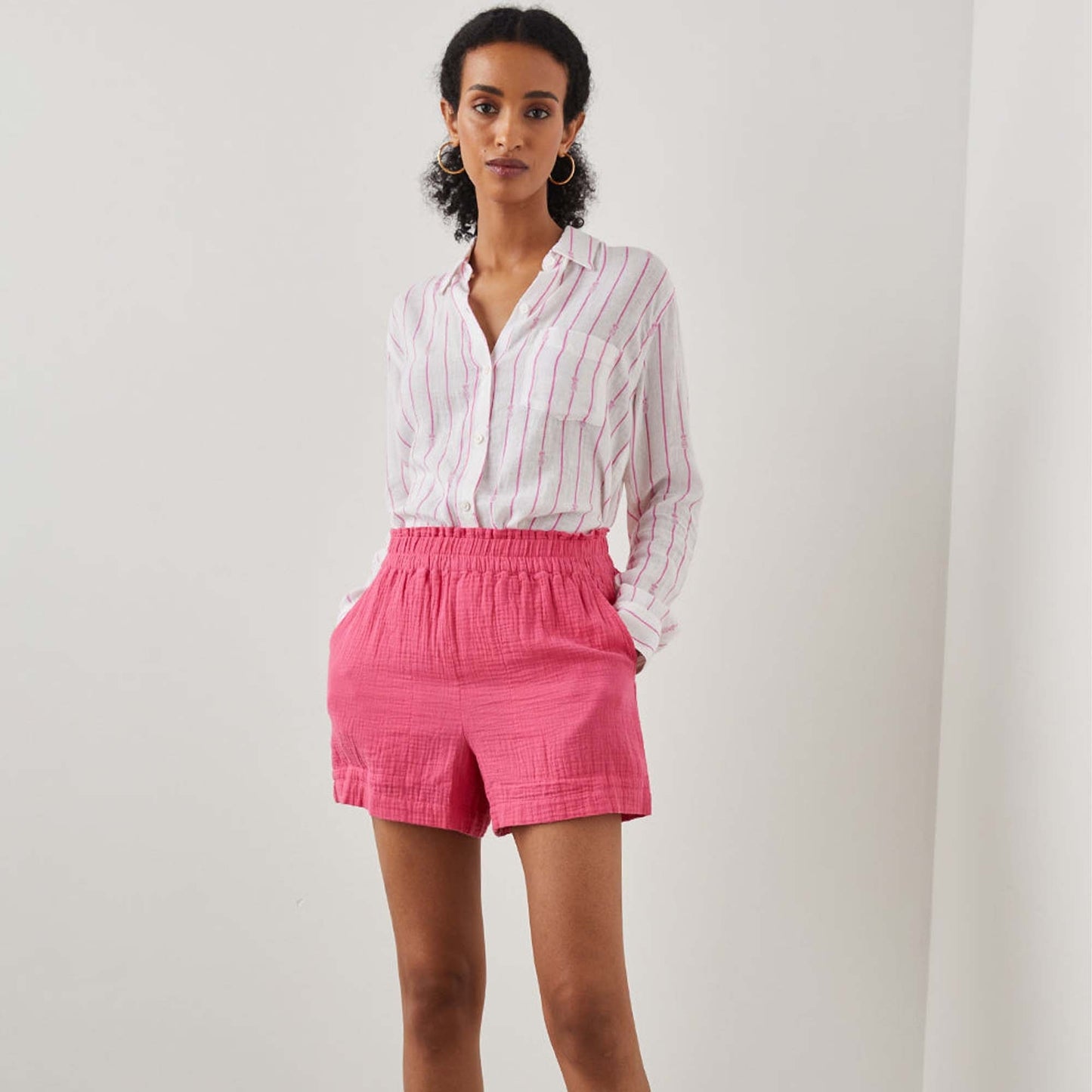 - Charli Shirt - Pink Pineapple