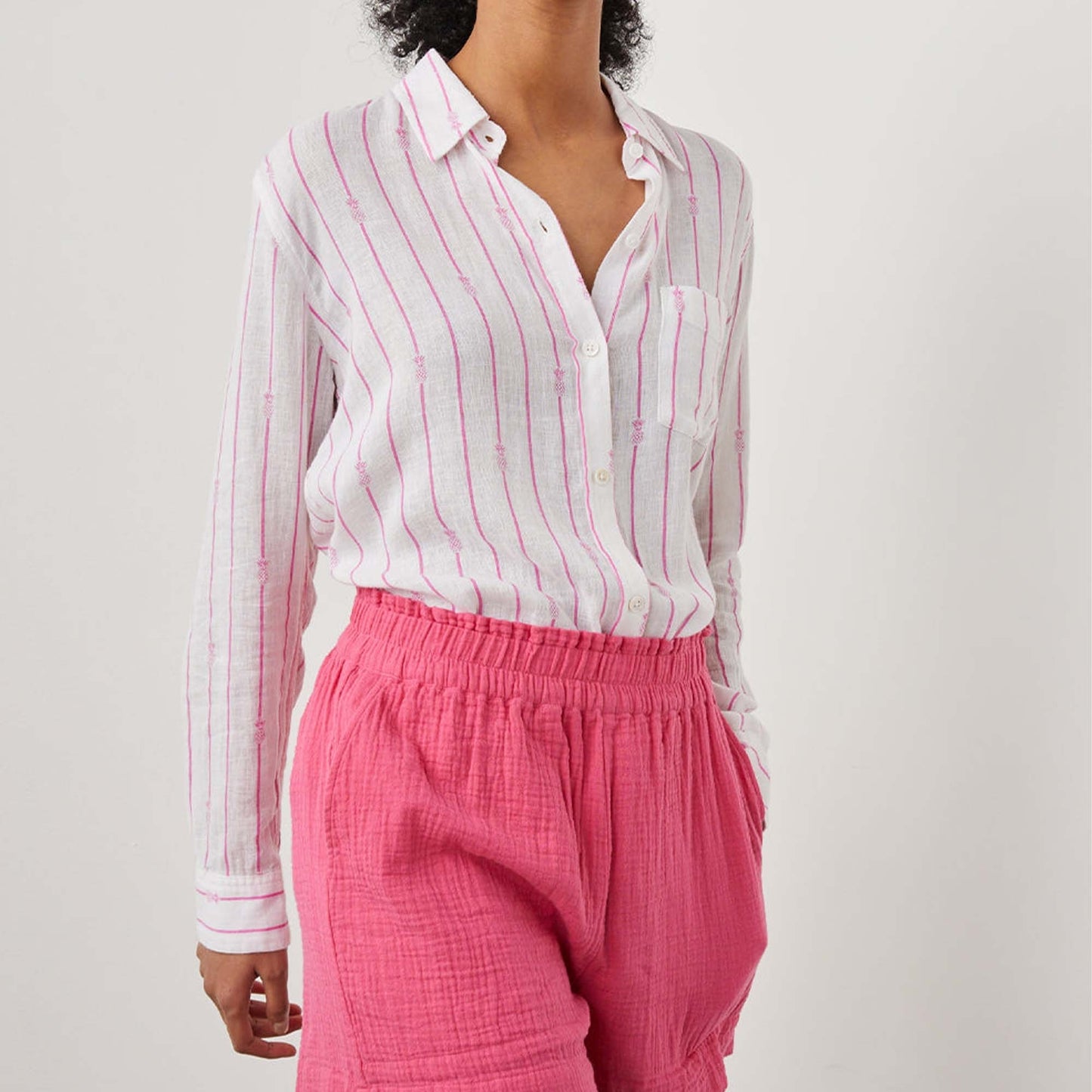 - Charli Shirt - Pink Pineapple