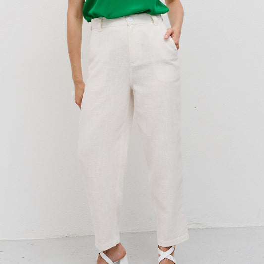 - Yao Trousers - Ecru