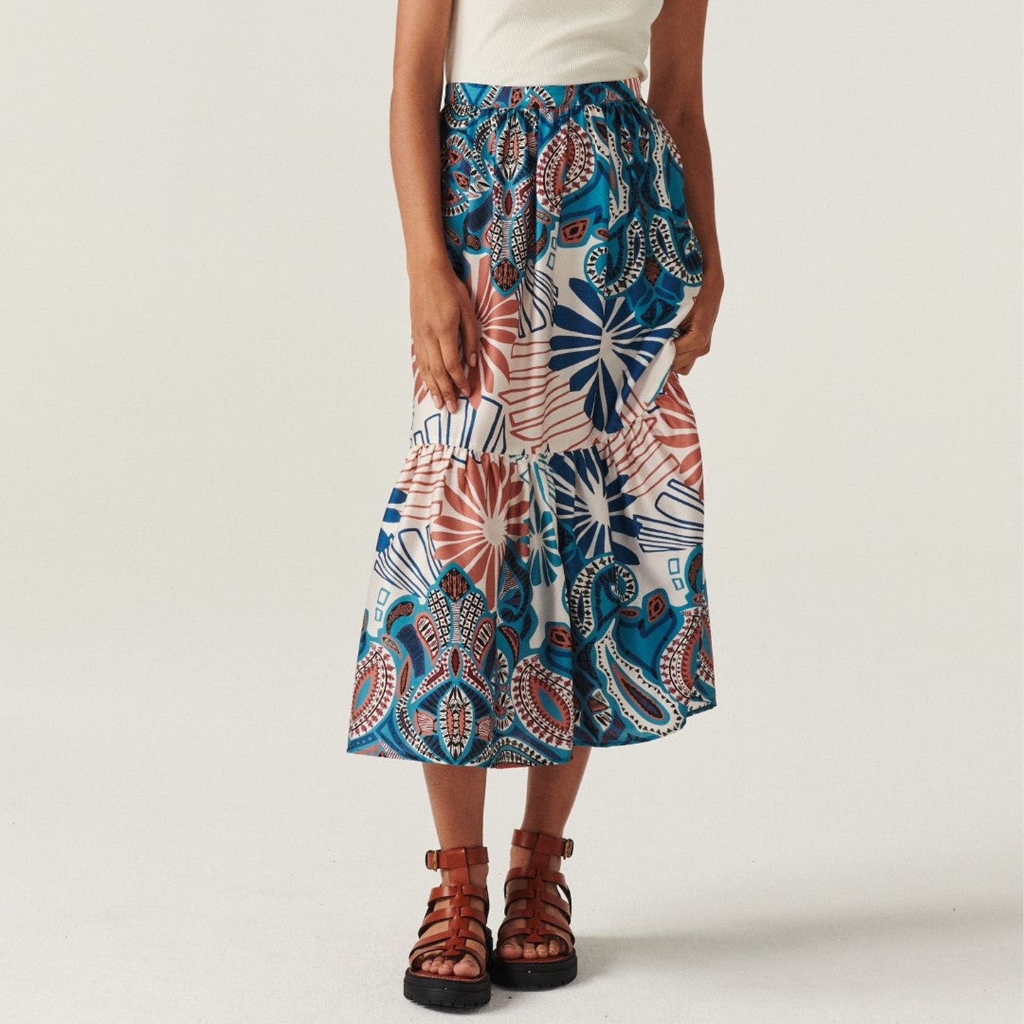 - Janel Skirt - Turquoise