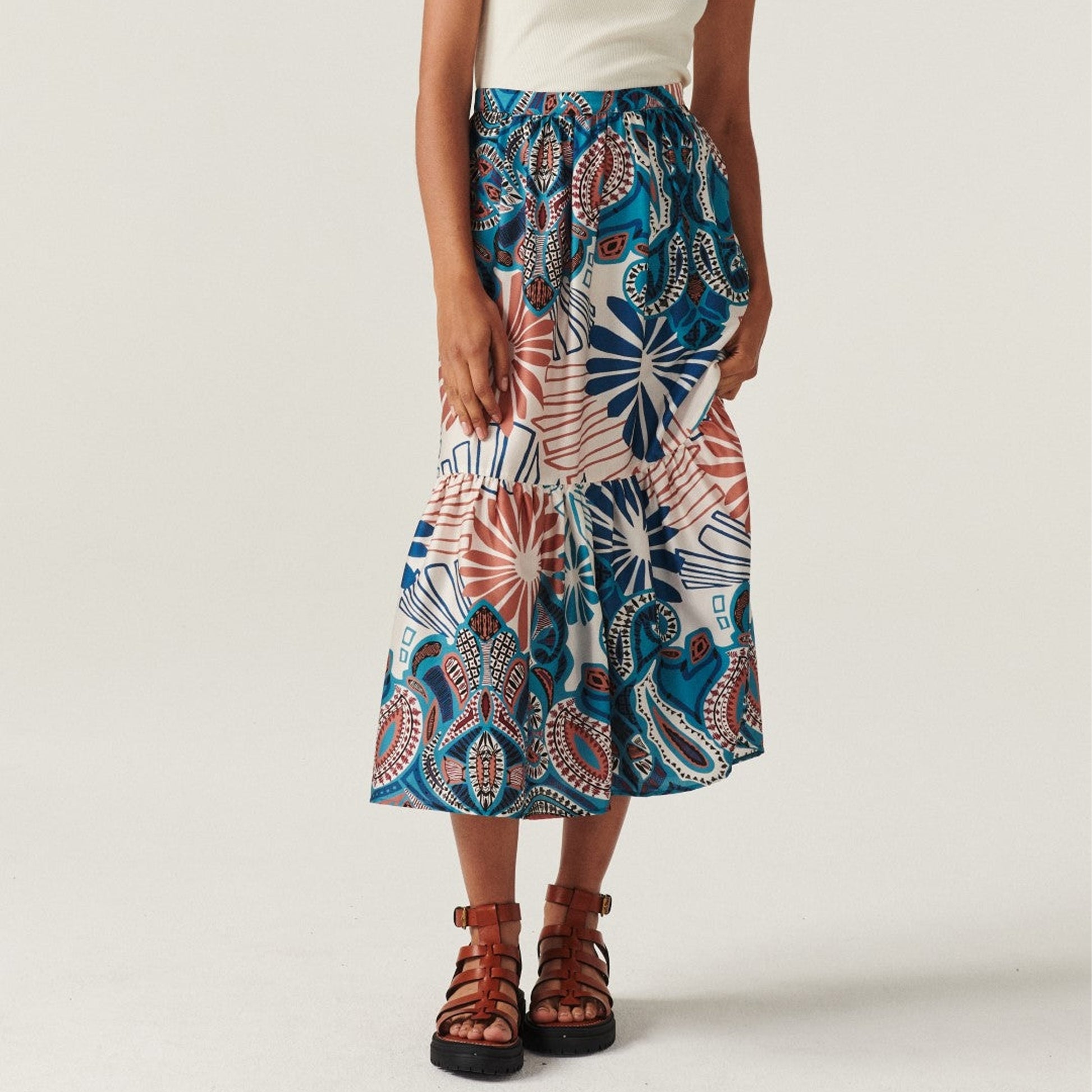 Ba&sh - Janel Skirt - Turquoise