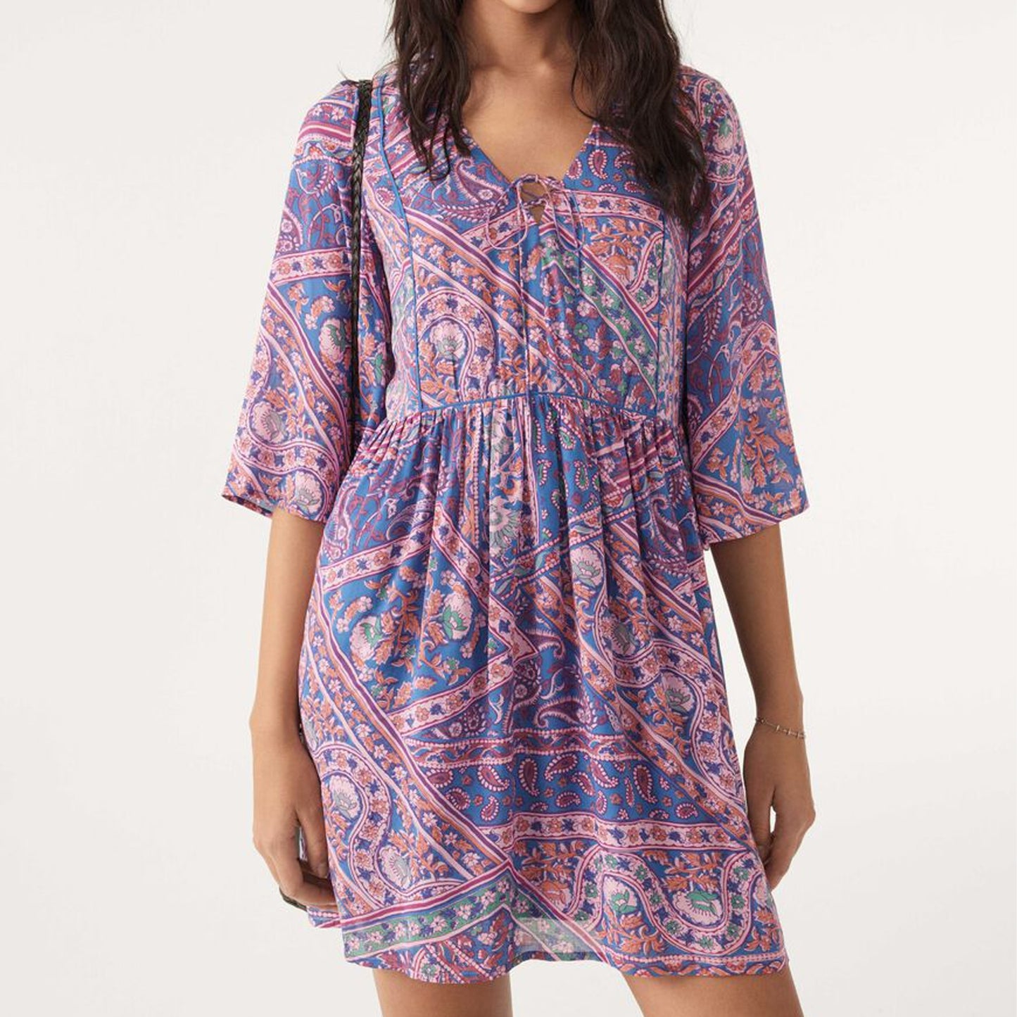 - Fleur Dress - Blue