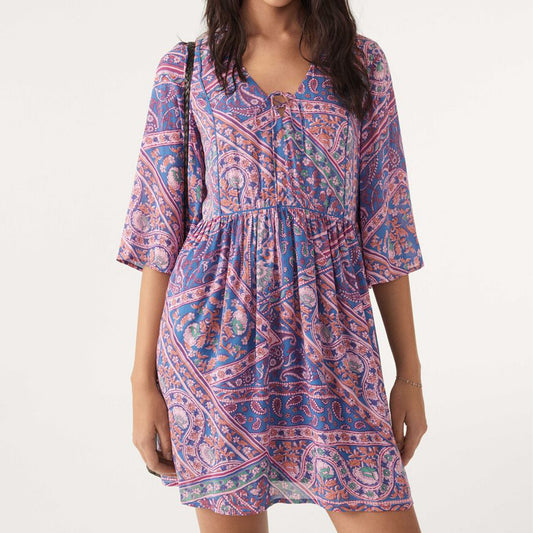 Fleur Dress - Blue