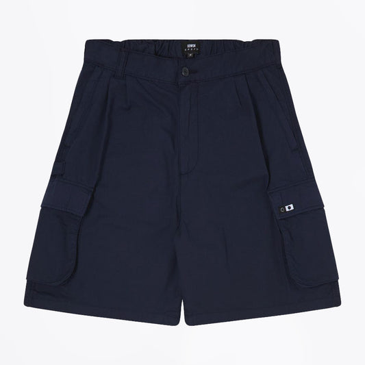 - Ringe Cargo Twill Shorts - Navy
