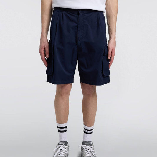 - Ringe Cargo Twill Shorts - Navy