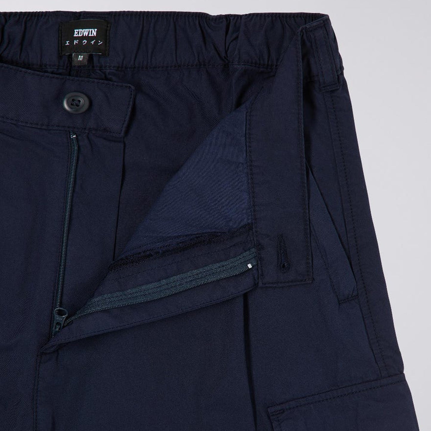 - Ringe Cargo Twill Shorts - Navy