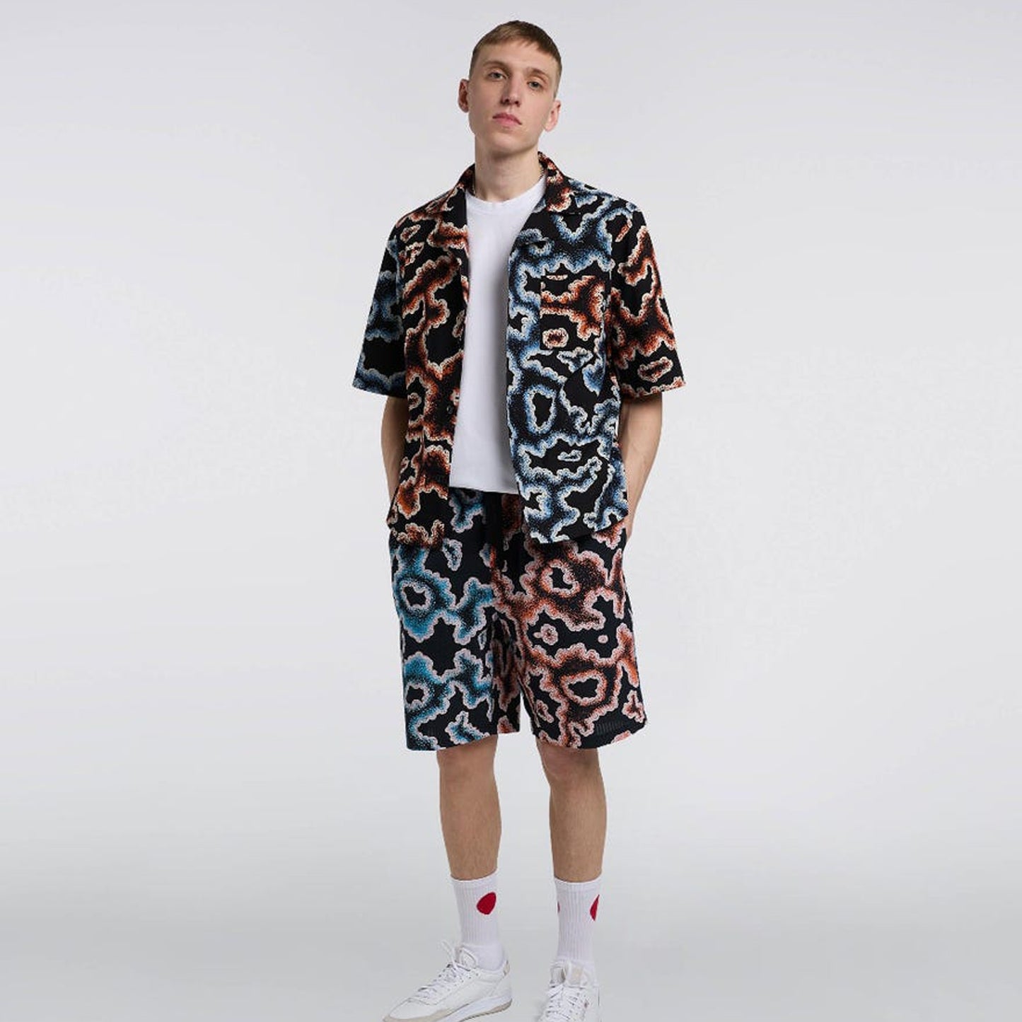 Kumo SS Skirt Seersucker - Multi