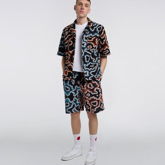 - Kumo Shorts Seersucker - Multi