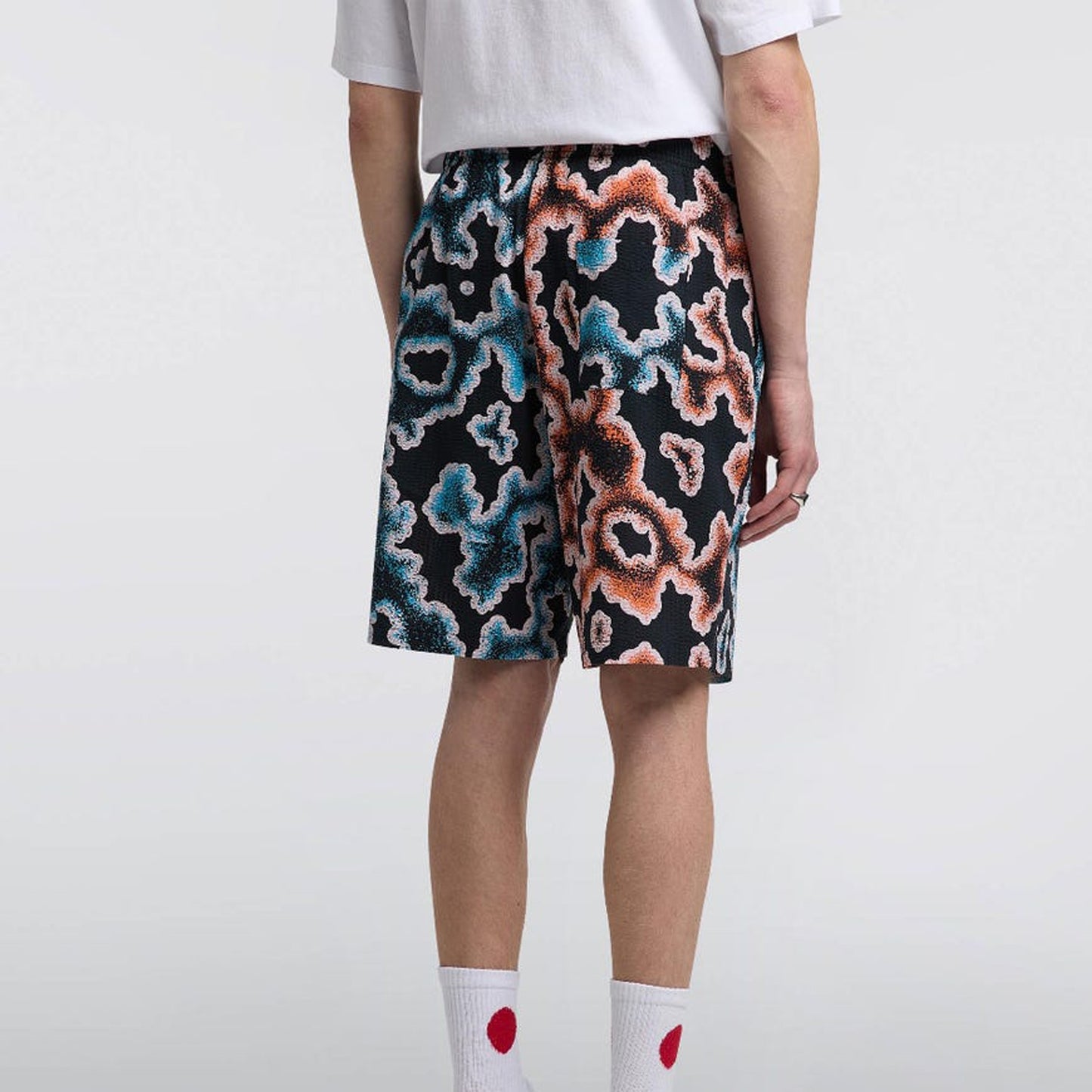 - Kumo Shorts Seersucker - Multi