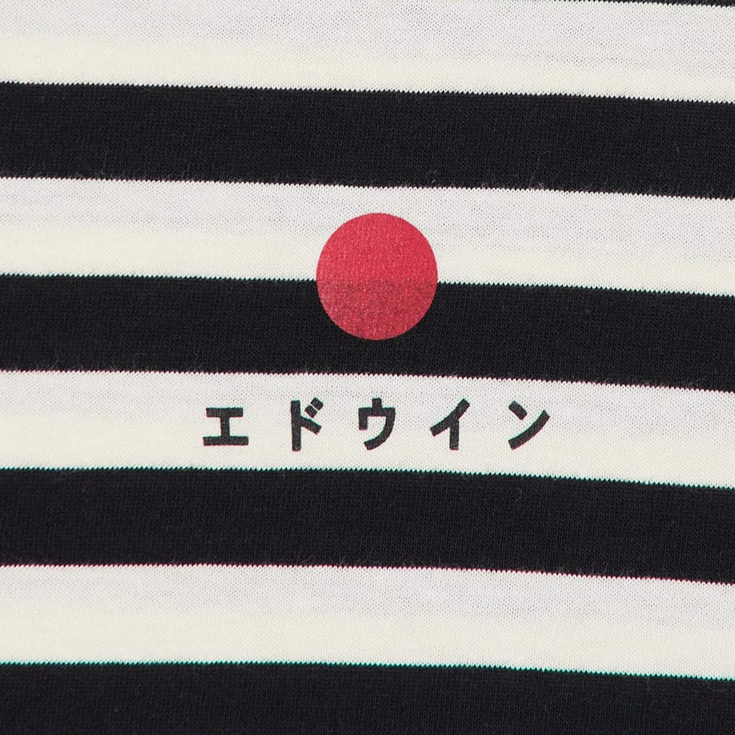 - Basic Stripe Tee - Black/White