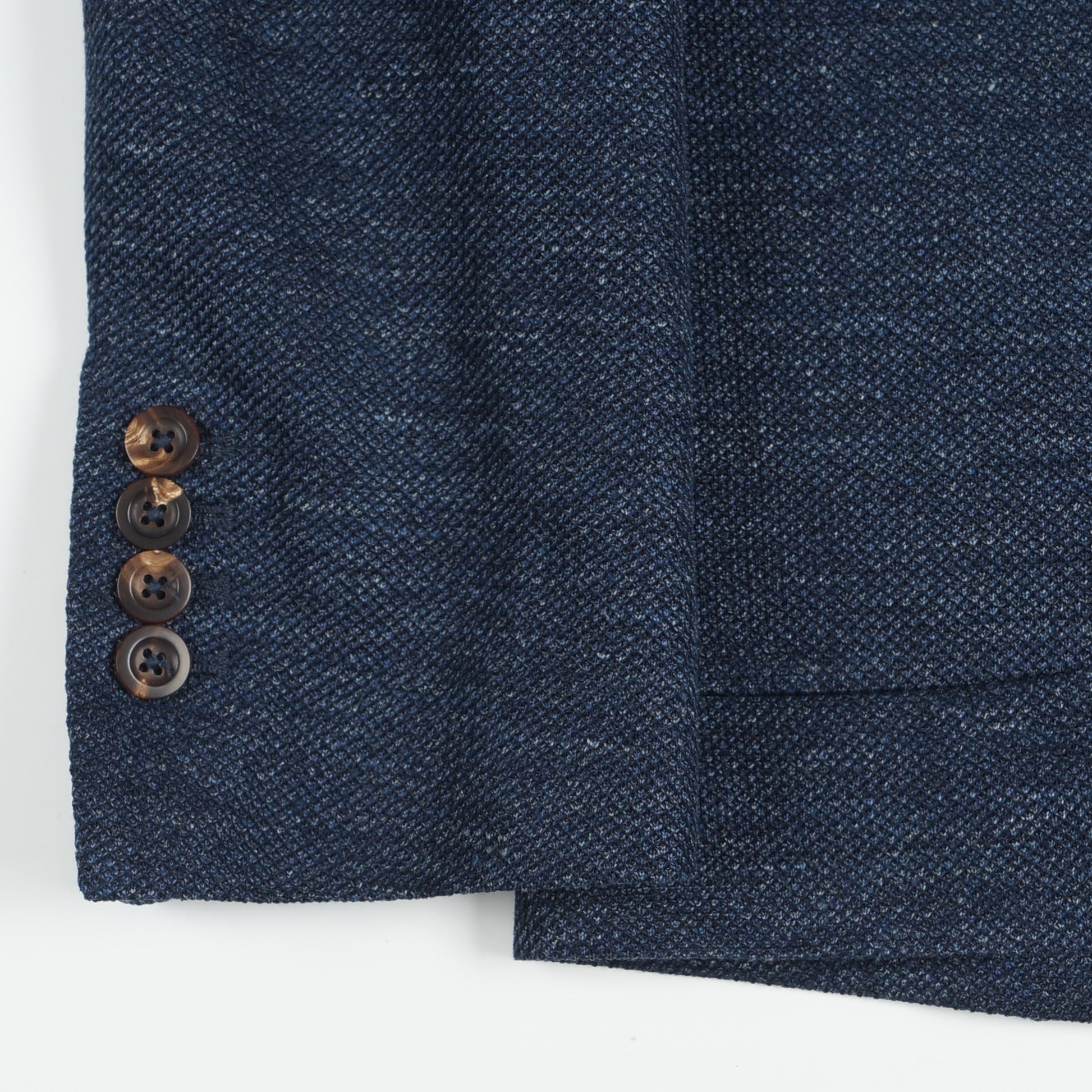 Circolo Mens Blazer Notch Lapel Blazer - Blue