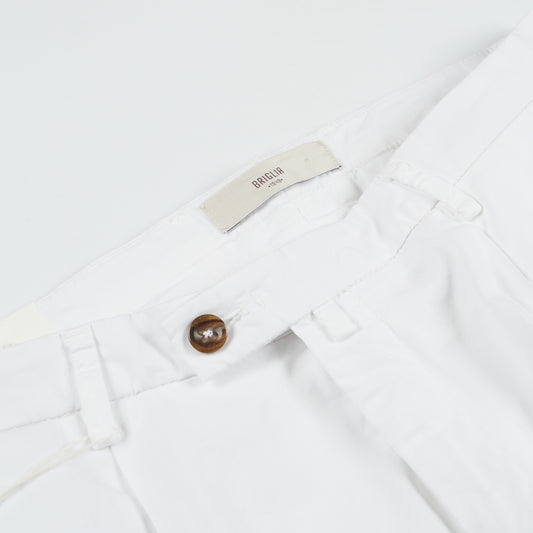 - BG101 Stretch Chino Shorts - Off White