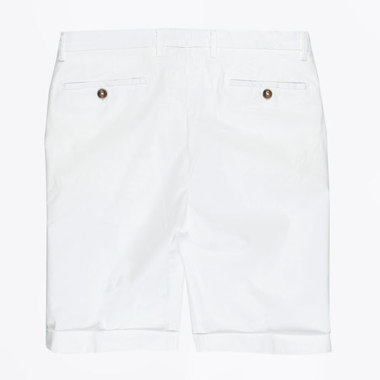 - BG101 Stretch Chino Shorts - Off White