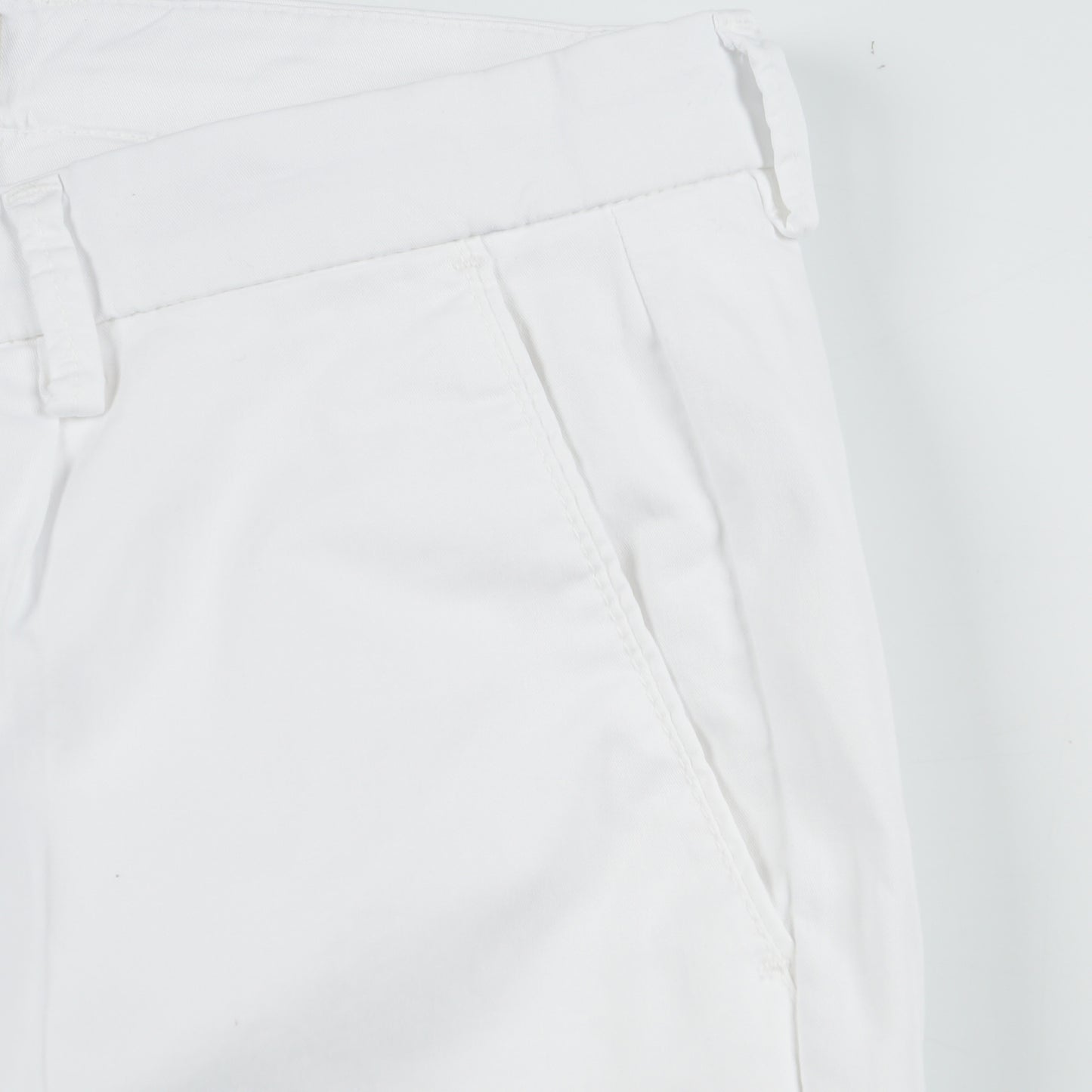 - BG101 Stretch Chino Shorts - Off White