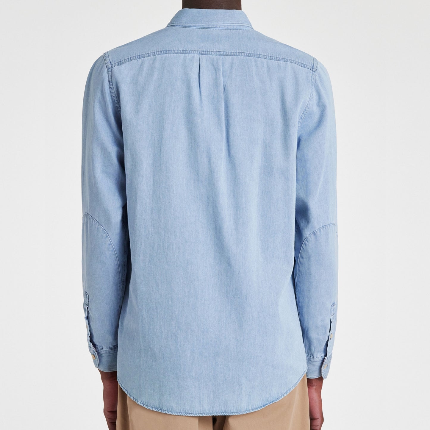 - Regular Fit Light Denim Shirt - Light Denim