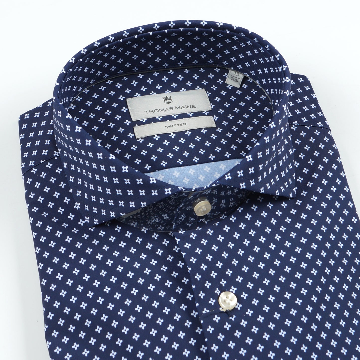 - Roma Navy Pattern - Navy