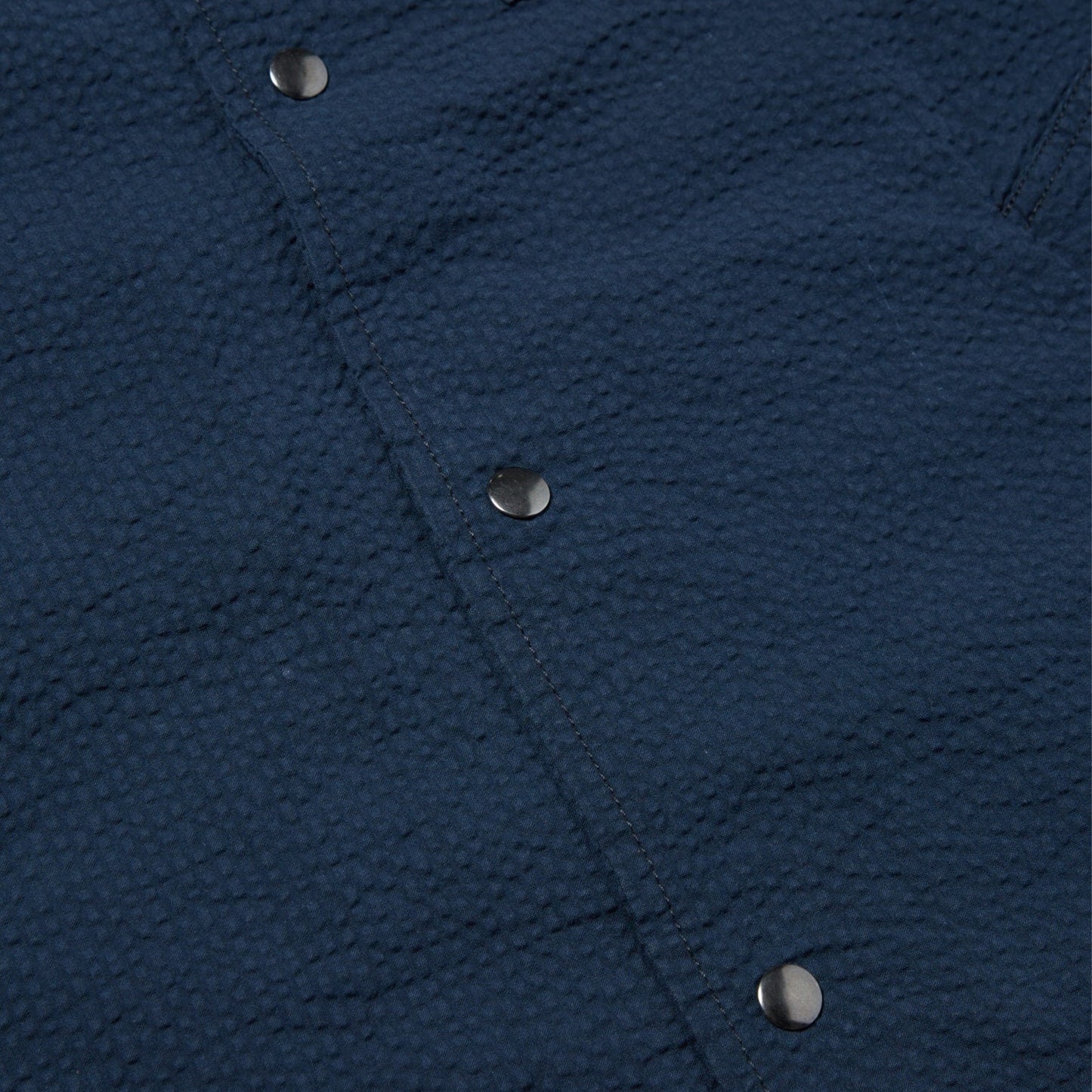 - Porto Seersucker Jacket - Navy