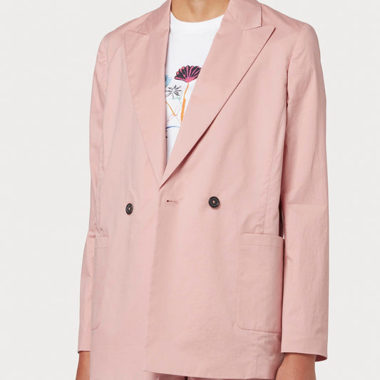 - Buggy Lined Blazer - Pink