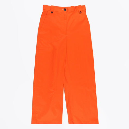 - Wide Leg Trouser - Red