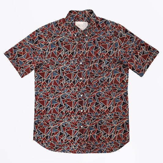 - Don Ajrakh Print SS Shirt - Multi