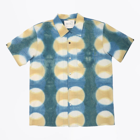 - Chintan Ajrakh Print SS Shirt - Multi