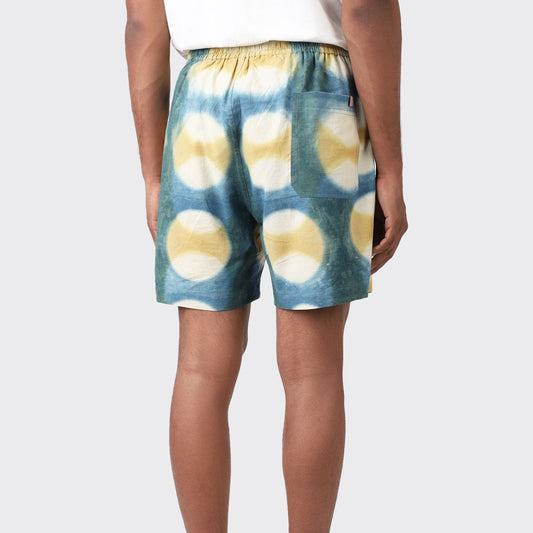 -  Alghero Ajrakh Beach Shorts - Multi