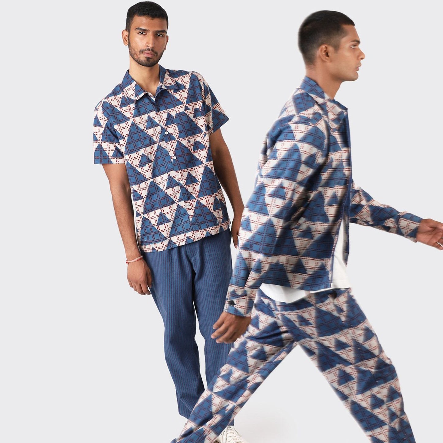 - Chintan Block Print SS Shirt - Multi