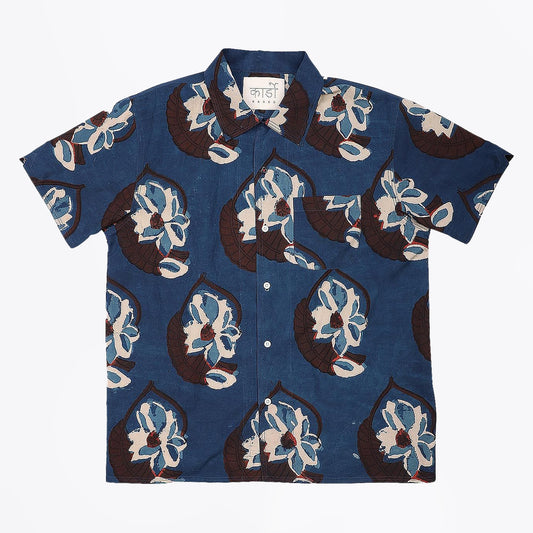 - Chintan Block Print SS Shirt - Multi