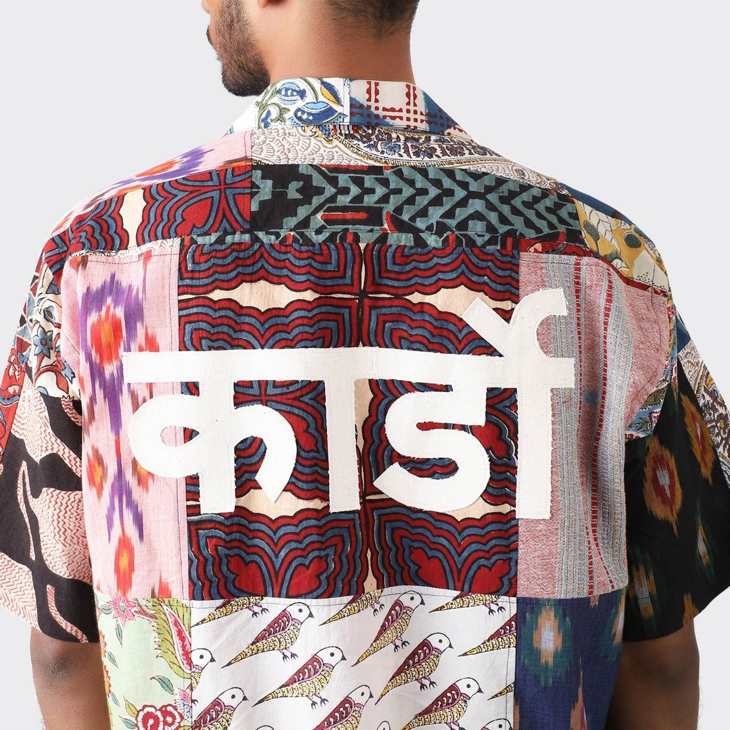 - Ronen Patchwork SS Shirt - Multi