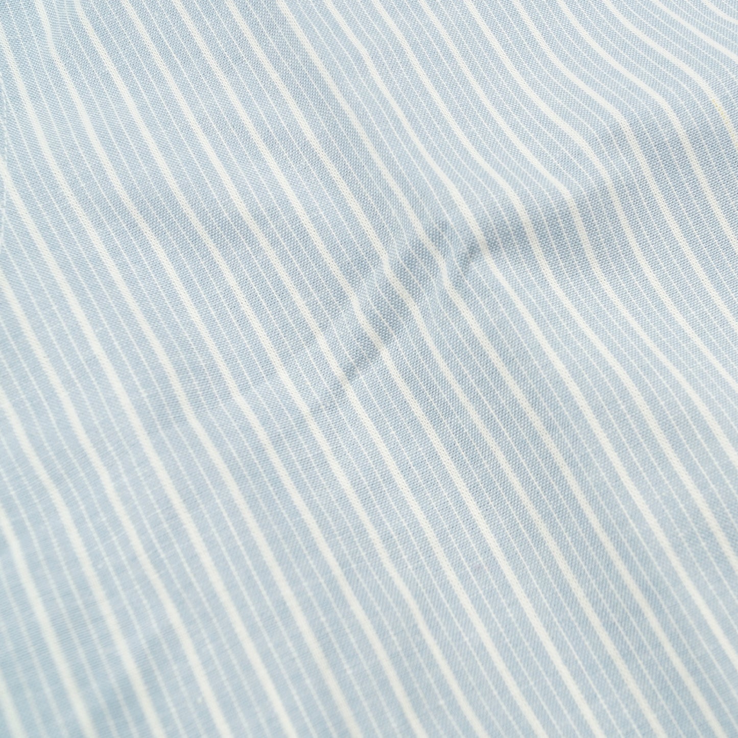 - Tailored Fit Stripe Shirt - Blue