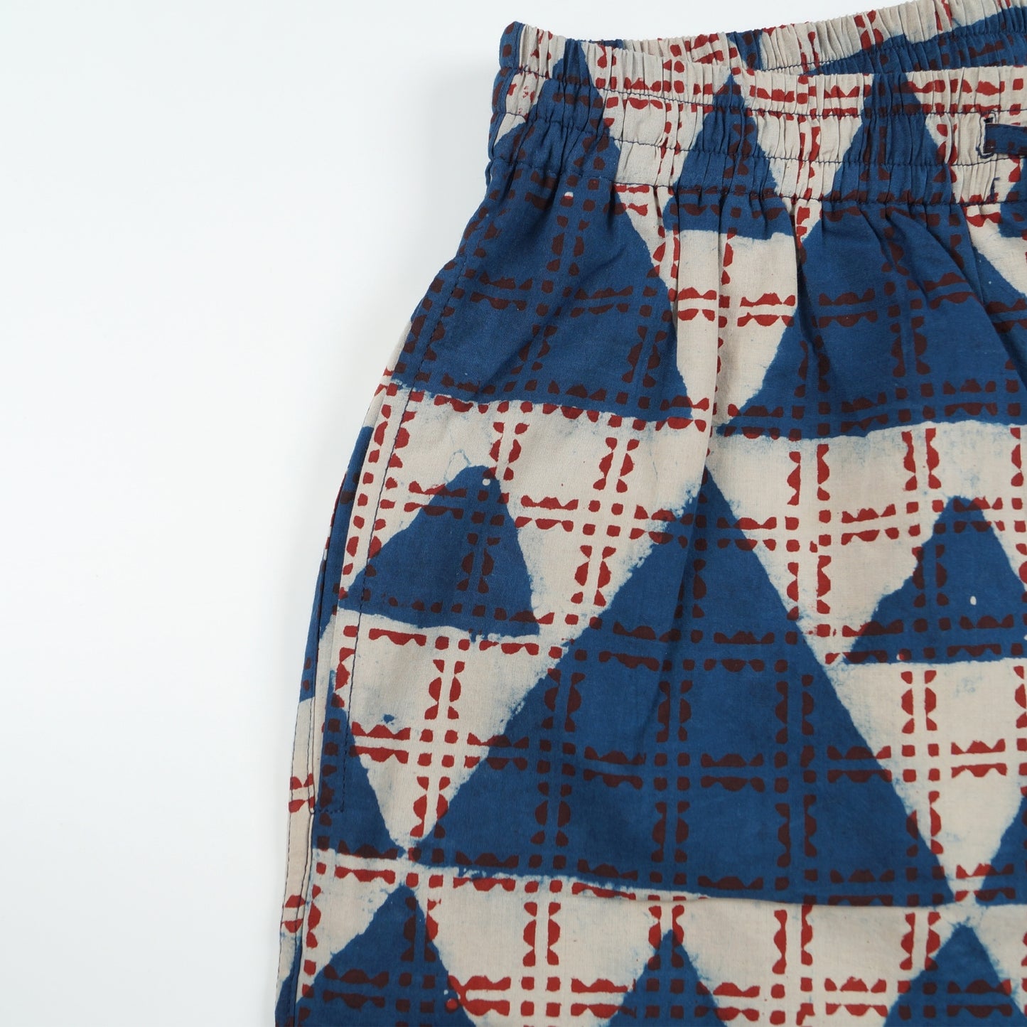 - Alghero Block Beach Short - Block Print 86