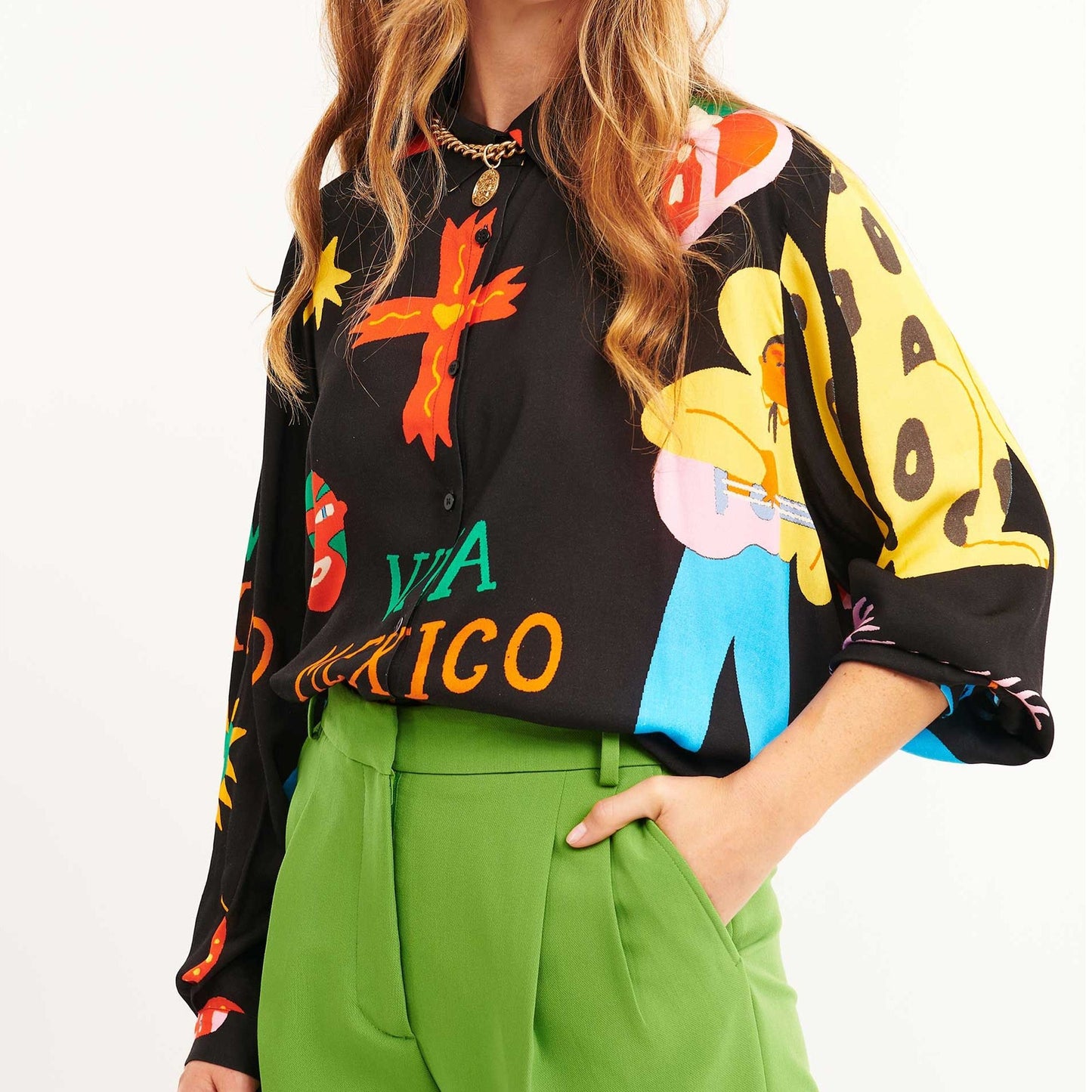 - Bonaventure Pina Shirt - Black